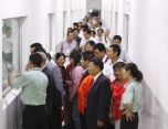 在台资企业参观