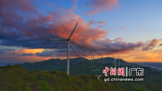 中广核云南磨豆山风电场。 作者 中广核 供图