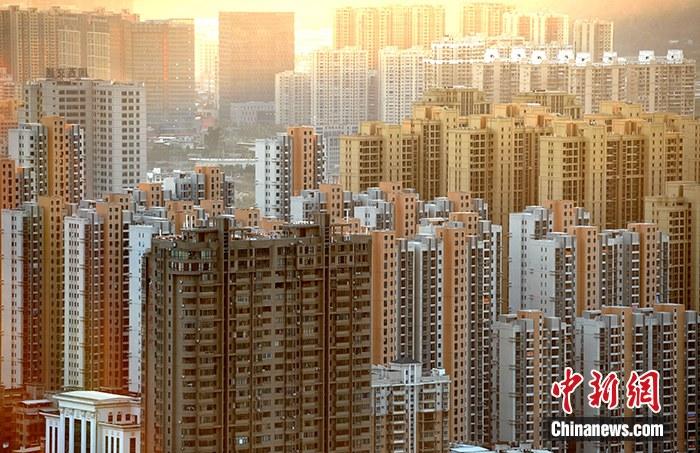 资料图：房地产楼盘。<a target='_blank' href='/'>中新社</a>记者 张斌 摄