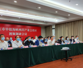 國務院台辦經濟局組織召開重慶市海峽兩岸産業合作區視頻調研會
