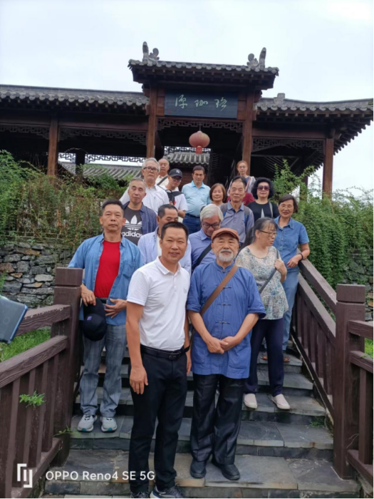 台湾茶文化交流参访团来崇参访交流215