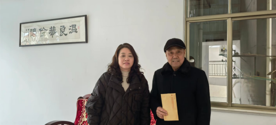 新春送祝福+两岸一家亲庐山市走访慰问台企台胞台属84