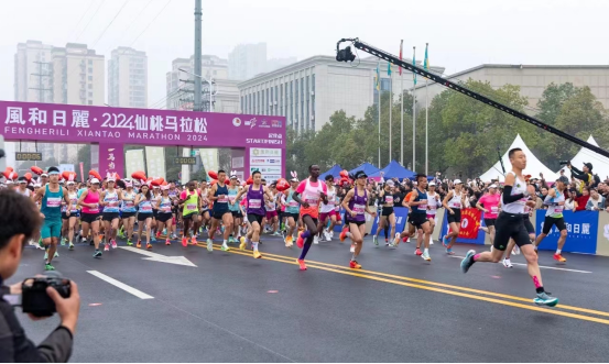 台企台胞全方位参与仙桃马拉松赛80