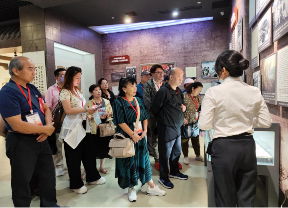 台中市华夏文化经济交流团来黄兴故居纪念馆交流参访290 台中市华夏文化经济交流团来黄兴故居纪念馆交流参访290