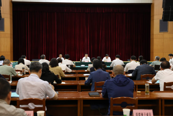 荆州市委书记吴锦主持召开市委对台工作领导小组会议49