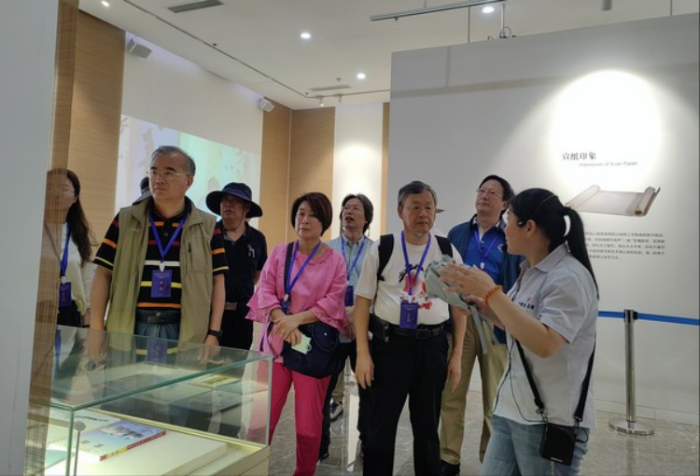 中国标准草书学社一行赴泾县研修考察92 中国标准草书学社一行赴泾县研修考察92