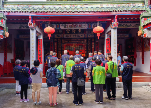 苗栗县中港溪地区徐氏宗亲会来梅寻根祭祖751