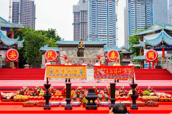 海峡两岸暨港澳妈祖文化周重点活动在深举行（报两岸关系、粤台）1146