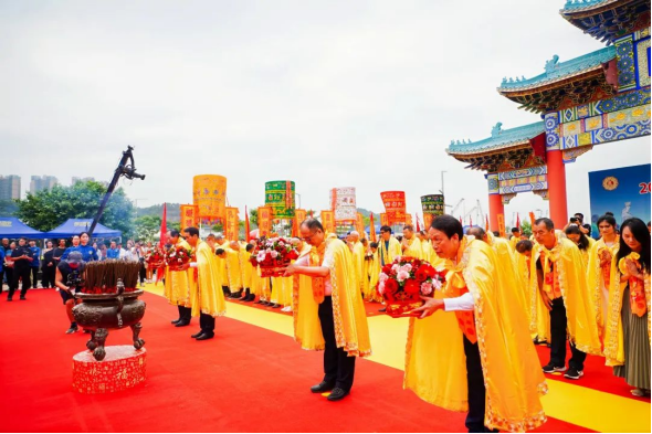 海峡两岸暨港澳妈祖文化周重点活动在深举行（报两岸关系、粤台）1353