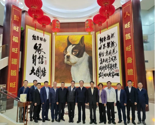 对接融入长三角台企产业圈 江西省台办走访上海台企台商201