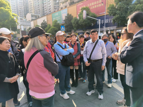 台湾经贸考察交流团及苗栗铜锣乡基层代表参访团赴武汉硚口区汉正街参访交流284