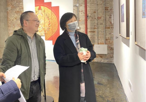 与古为徒：吴英杰师生中国画作品展隆重开幕1028