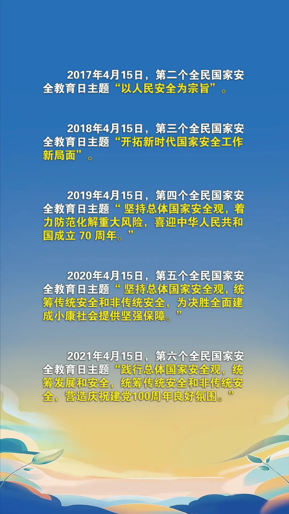 第十个全民国家安全教育日（宣传手册）发布96