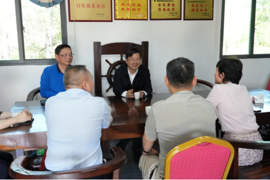 吉安市委常委、统战部部长刘志斌走访台资企业319