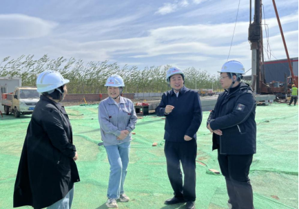 西青区台办赴新开工台企项目走访调研78