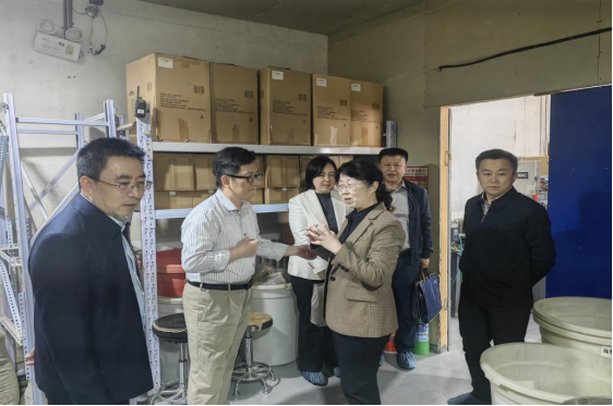 省台办副主任齐志一行来我市调研走访台资企业和宠物经济945