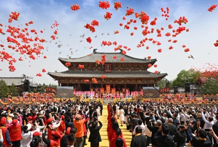 第十届(乙巳年)海峡两岸同胞神农炎帝故里民间交流活动在高平举行