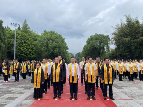 两岸同胞在株洲共祭炎帝始祖850