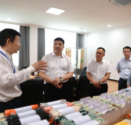 江西省台办主任蔡清平在吉安调研