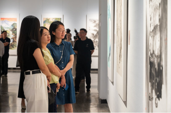 两岸一家亲 黔台丹青绘风采书画展在贵阳开展343