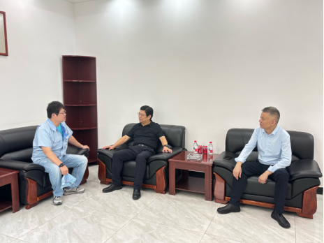 9.11市委台办主任李曙东一行赴高新区开展台资企业调研活动124