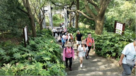 台湾青年走进抗战胜地怀化市龙潭镇897