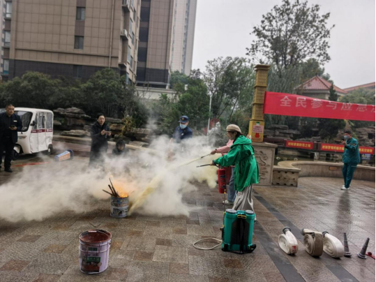 卧龙区台办携手台胞台属共筑消防防线121