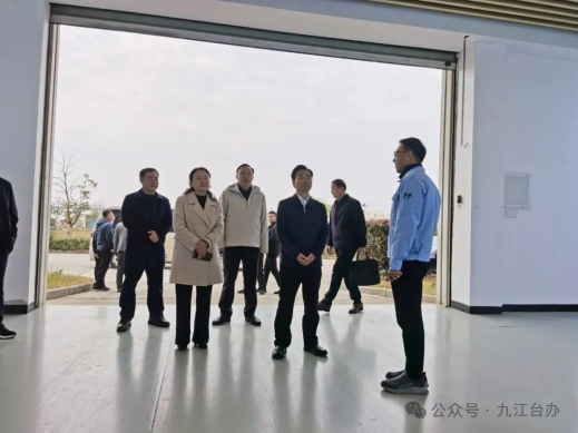 熊晋喜在九江经开区走访调研台资企业12.8254