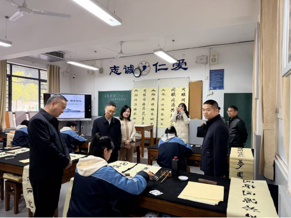 长沙市委台办调研雨花区涉台教育基地建设情况 (1)508