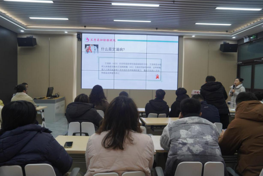 开封市兰考县台办开展“健康课堂”进台企活动71