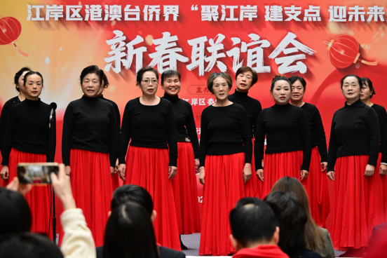 武汉市江岸区举办港澳台侨界新春联谊活动341