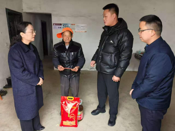 新春情系脱贫户 走访慰问促振兴3307 新春情系脱贫户 走访慰问促振兴3307