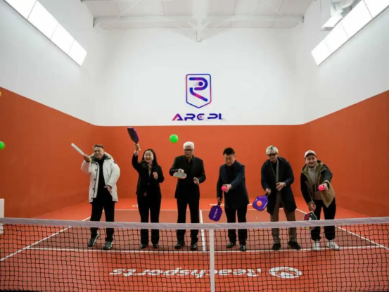 台企动态丨热楚联盟罗莎馆开业 普及匹克球运动与健康生活方式206