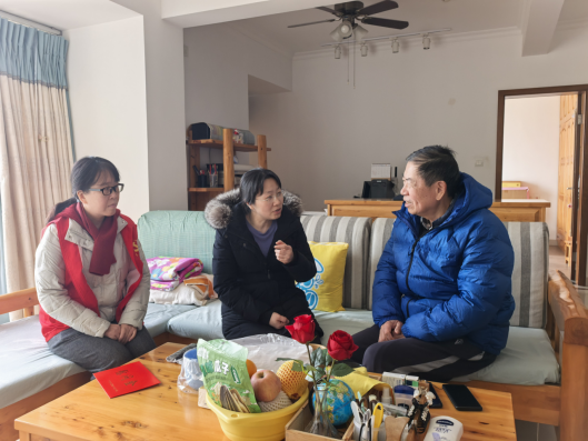 成都市成华区台办开展新春走访慰问台胞台属活动23