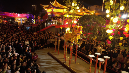 两岸云端共庆元宵佳节  十堰郧西县台办组织台胞游七夕天街789