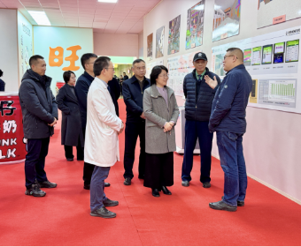 钱丽霞走访调研台资企业湖南旺旺医院