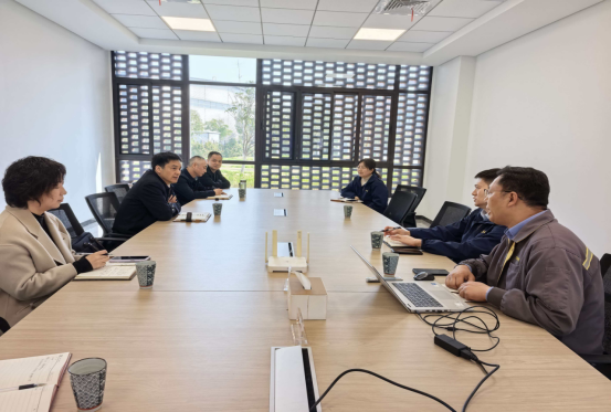 孝感市委常委贺卫东走访调研台资企业19