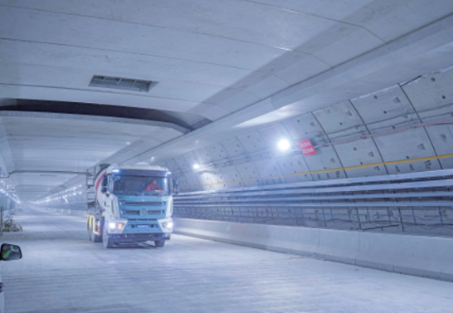 世界最大水下盾构隧道济南黄岗路黄河隧道双层贯通123