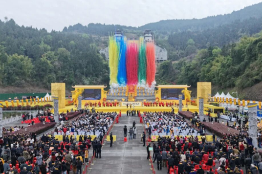 第十届海峡两岸嫘祖文化交流活动在四川盐亭举行