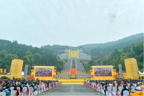 第十届海峡两岸嫘祖文化交流活动在四川盐亭举行952 第十届海峡两岸嫘祖文化交流活动在四川盐亭举行952