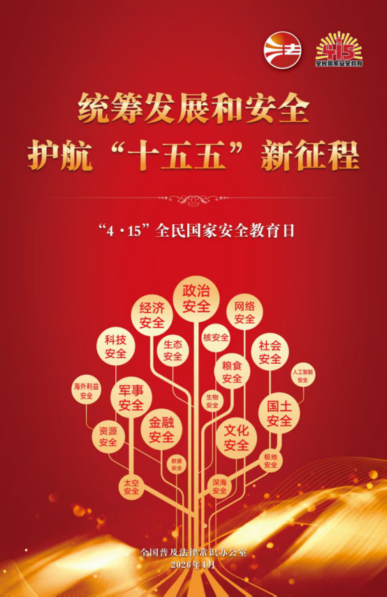 全民国家安全教育日法治宣传海报17