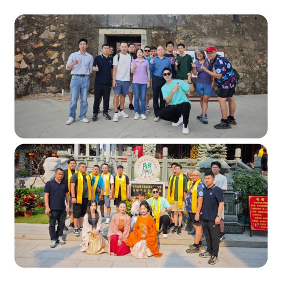 台湾青年经贸参访团赴汕尾参观考察 深化两岸交流共谋合作发展0420711