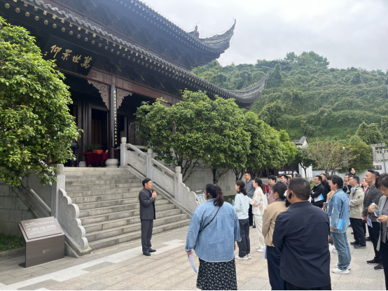 省对台工作干部培训班赴秭开展现场教学21