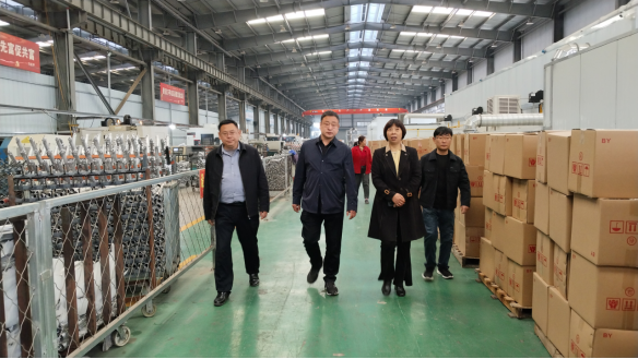 界首市台办开展台企走访调研51