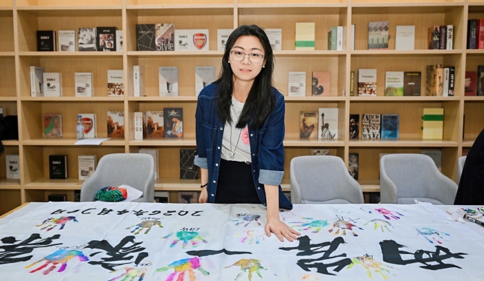 手掌画创作
