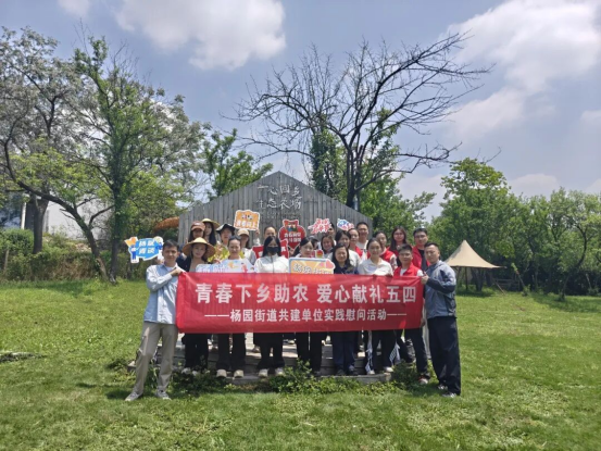 武昌区杨园街道五四公益实践活动在一心回乡顺利开展170