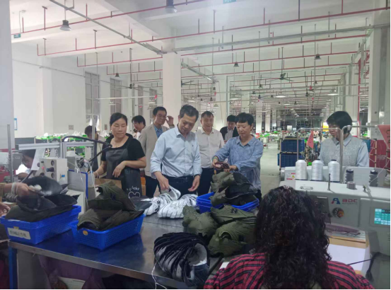 南阳市台湾同胞投资企业协会会长李立中到新野县调研台资企业132
