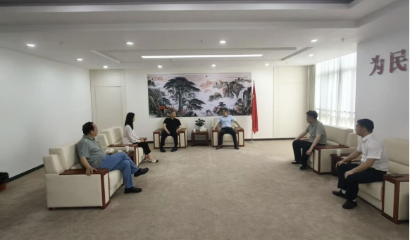 淮南市台办开展重点台资项目对接座谈92