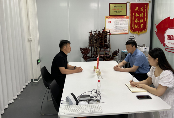 临泉县台办深入台企走访调研88 临泉县台办深入台企走访调研88